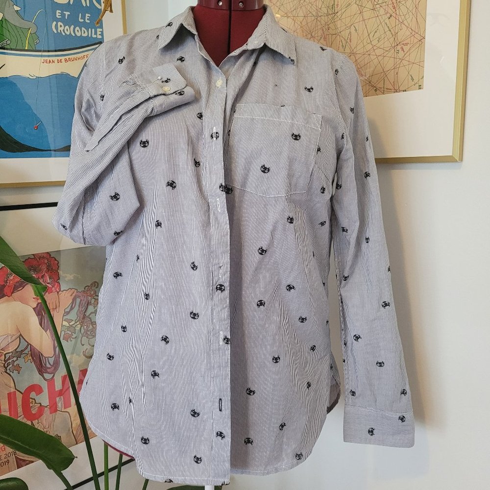 OLD NAVY Womens Dress Shirt Size L